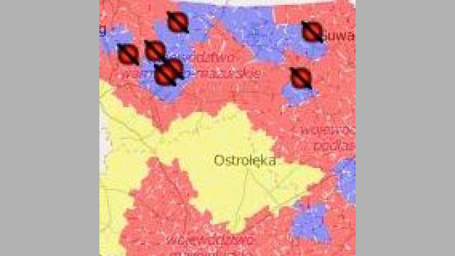 Focolai di PSA nei suini domestici nel 2020