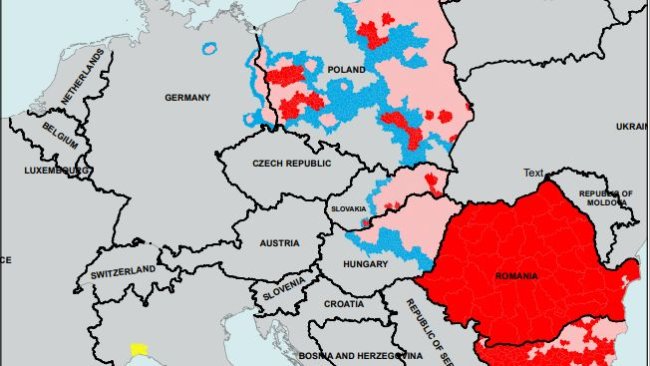 Zonificacion PPA - Unión Europea