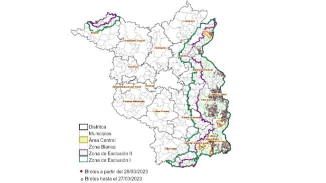 Situación general en el Estado de Brandeburgo (al 5 de abril de 2023)