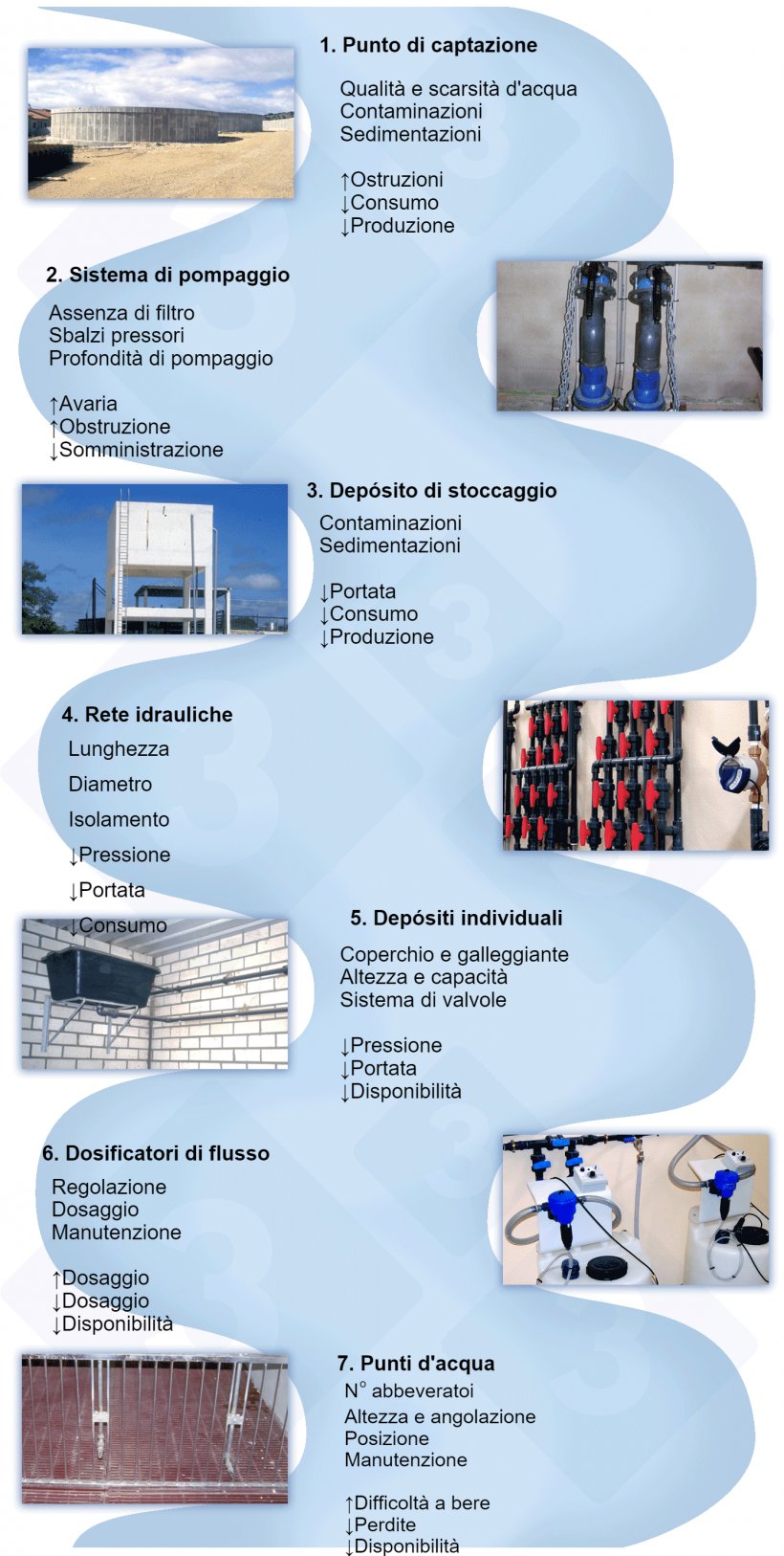 Figura 6. I punti critici degli impianti.
