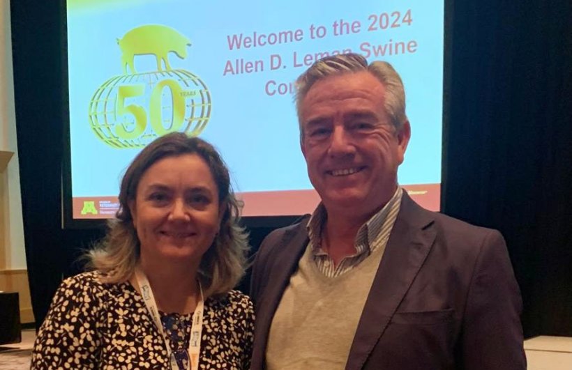 Montse Torremorell, Presidente della Conferenza e Direttrice del Programma, e Antonio Palomo