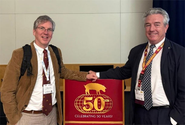 Pedro Urriola (a sinistra) e Antonio Palomo (a destra).
