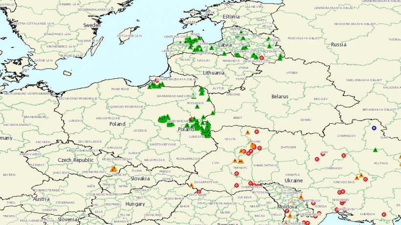 Brotes de peste porcina africana en Europa en 2018. Fuente: OIE, actualizado el 26/01/2018
