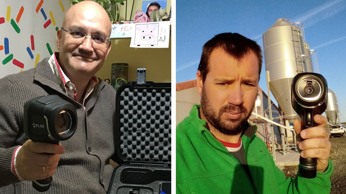 Rafael T. Pallás, de Las Rozas, Madrid y Germán Moya, de La Muela, Zaragoza